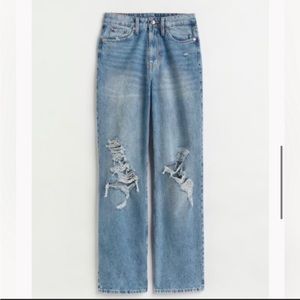 H&M loose straight jeans